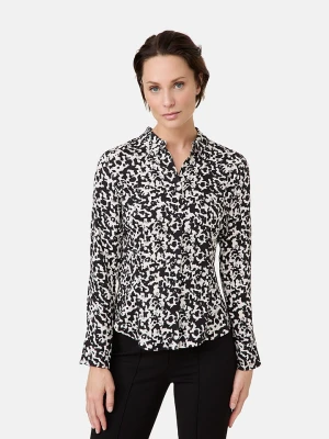 TAIFUN Koszula w kolorze czarno-białym rozmiar: 36