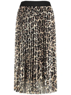 TAIFUN Spódnica w kolorze beżowo-czarnym rozmiar: 46