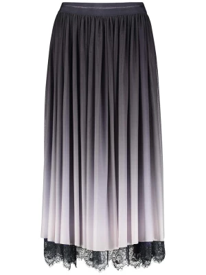TAIFUN Spódnica w kolorze czarno-szaro-kremowym rozmiar: 38