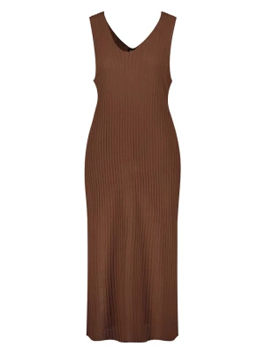 TAIFUN Sukienka w kolorze jasnobrązowym rozmiar: 40