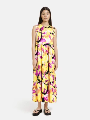 TAIFUN Sukienka w kolorze żółto-różowym rozmiar: 48