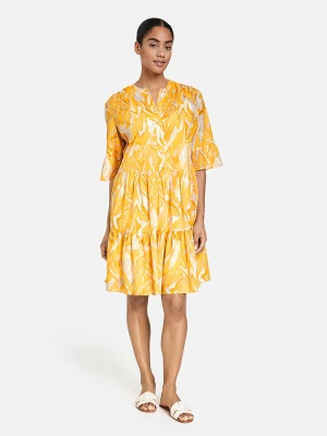 TAIFUN Sukienka w kolorze żółtym rozmiar: 42