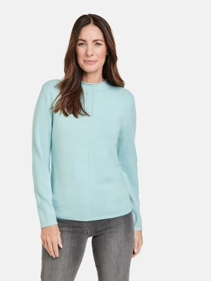 TAIFUN Sweter w kolorze błękitnym rozmiar: 38