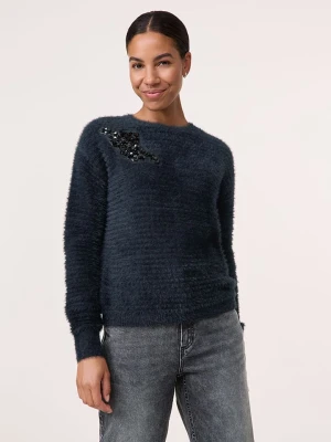 TAIFUN Sweter w kolorze czarnym rozmiar: 42