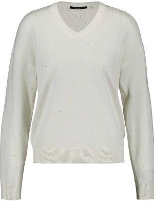 TAIFUN Sweter w kolorze kremowym rozmiar: 40
