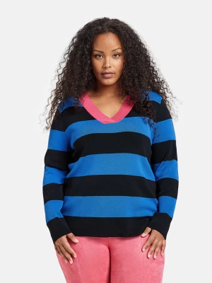 TAIFUN Sweter w kolorze niebieskim rozmiar: 52