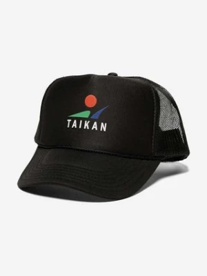 Taikan czapka z daszkiem Trucker Cap kolor czarny z nadrukiem TA0004.BLK-BLK