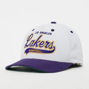 Mitchell & Ness Tail Sweep Pro Snapback NBA Los Angeles Lakers uniseks Czapki biały rozmiar Akcesoria