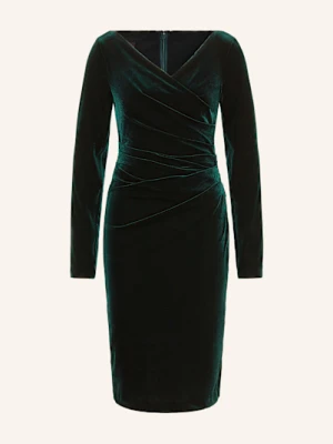 Talbot Runhof Sukienka Koktajlowa Z Aksamitu gruen