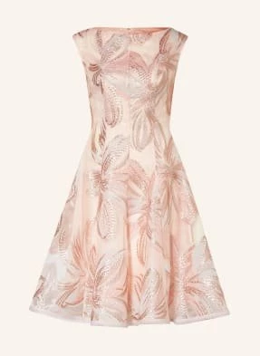 Talbot Runhof Sukienka Koktajlowa Z Błyszczącą Przędzą rosa