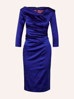 Talbot Runhof Sukienka Koktajlowa Z Rękawami 3/4 blau