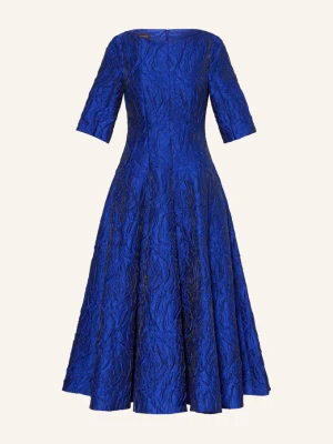 Talbot Runhof Sukienka Koktajlowa Z Rękawami 3 / 4 blau