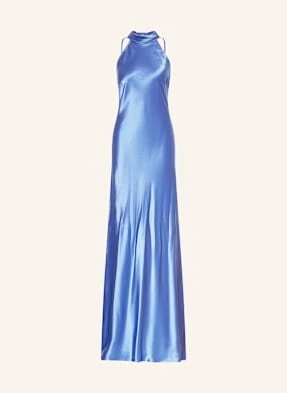 Talbot Runhof Sukienka Satynowa blau