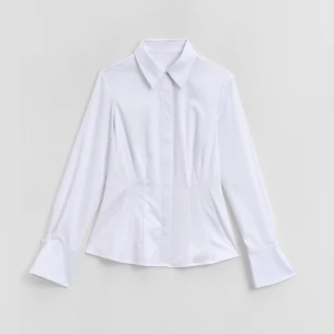 Taliowana koszula z długim rękawem House