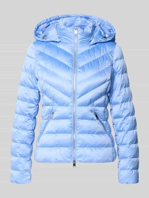 Taliowana pikowana kurtka z dwukierunkowym zamkiem błyskawicznym model 'ANYA' Beaumont Amsterdam