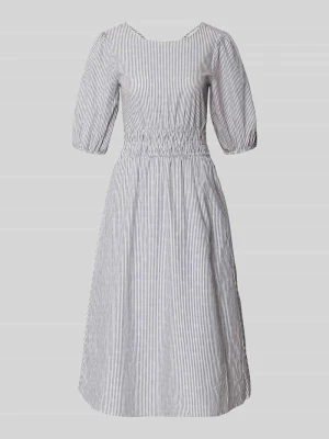 Taliowana sukienka casualowa z czystej bawełny model 'CHIA' Pepe Jeans