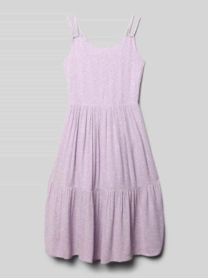 Taliowana sukienka casualowa z czystej wiskozy s.Oliver RED LABEL