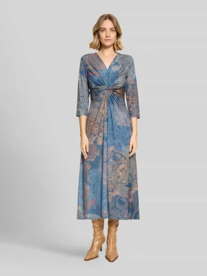 Taliowana sukienka casualowa z marszczeniem w talii Betty Barclay