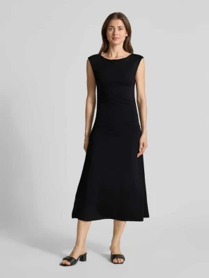 Taliowana sukienka casualowa z mieszanki wiskozy i modalu Marc O'Polo