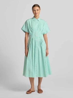 Taliowana sukienka koszulowa z czystej bawełny model 'RUSHANIE' Lauren Ralph Lauren