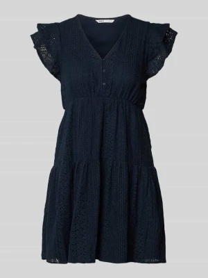 Taliowana sukienka koszulowa z mieszanki bawełny model 'HELENA' Only