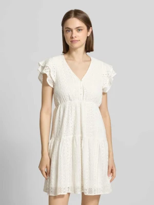 Taliowana sukienka koszulowa z mieszanki bawełny model 'HELENA' Only