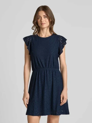 Taliowana sukienka letnia z wyhaftowanym wzorem model 'TASSA' Vero Moda