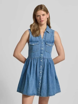 Taliowany sukienka jeansowa z czystej bawełny model 'CYRUS' Only