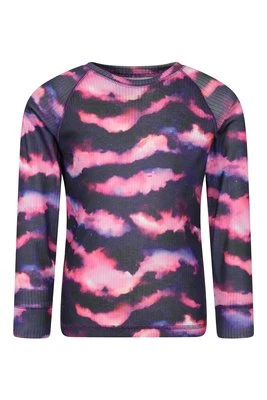 Talus — dziecięca koszulka termoaktywna z nadrukiem - Purple Mountain Warehouse