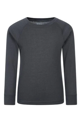 Talus – dziecięcy top z okrągłym dekoltem - Grey Mountain Warehouse