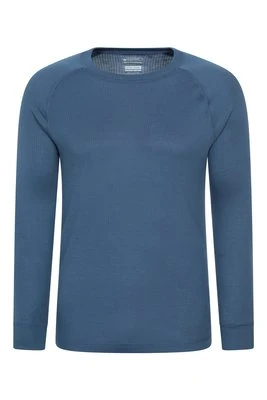 Talus – męski top z długimi rękawami i okrągłym dekoltem - Blue Mountain Warehouse