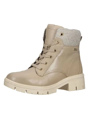 Zdjęcie produktu Tamaris Botki w kolorze beżowym rozmiar: 39