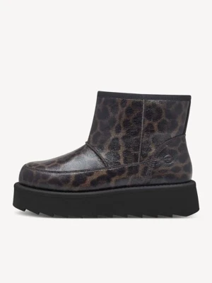 Tamaris Botki w kolorze brązowo-czarnym rozmiar: 38