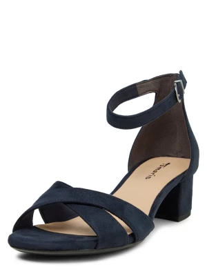 Tamaris Sandały Kobiety Tekstylia niebieski,