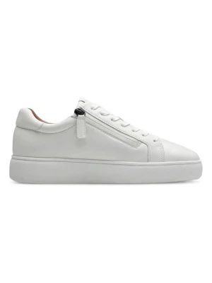 Tamaris Skórzane sneakersy w kolorze białym rozmiar: 45