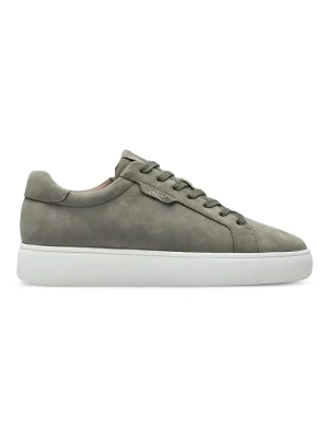 Tamaris Skórzane sneakersy w kolorze khaki rozmiar: 40
