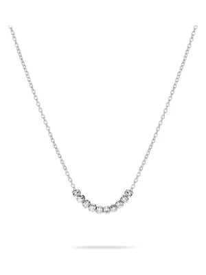 Tamaris Srebrny naszyjnik z elementami ozdobnymi - dł. 45 cm rozmiar: onesize