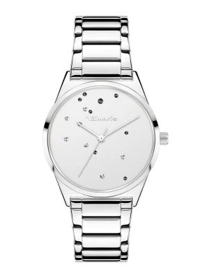 Tamaris Zegarek kwarcowy w kolorze srebrno-białym rozmiar: onesize