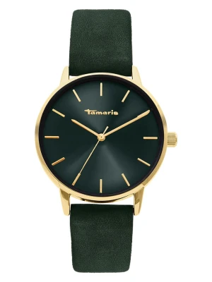 Tamaris Zegarek kwarcowy w kolorze złoto-ciemnozielono-czarnym rozmiar: onesize