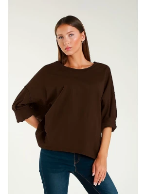 Tamba Bluza w kolorze brązowym rozmiar: 36-42