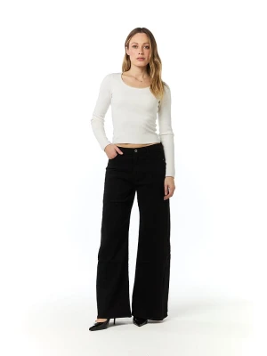 Tamba Dżinsy - Flared fit - w kolorze czarnym rozmiar: 40