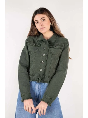 Tamba Kurtka dżinsowa w kolorze zielonym rozmiar: 36