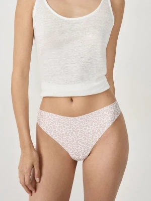Tanga en microfibre sans coutures imprimé Etam