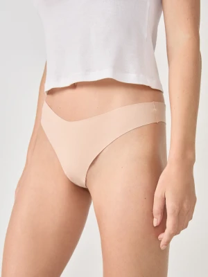 Tangi bawełniane bezszwowe Etam