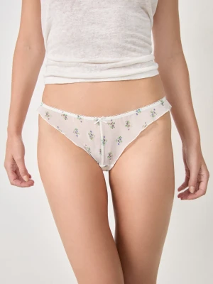 Tangi z tiulu z nadrukiem Etam