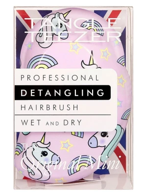 Tangle Teezer Szczotka "Mini" w kolorze jasnoróżowym ze wzorem rozmiar: onesize