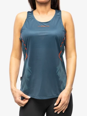 Tank top damski La Sportiva Pacer Tank - storm blue/lagoon