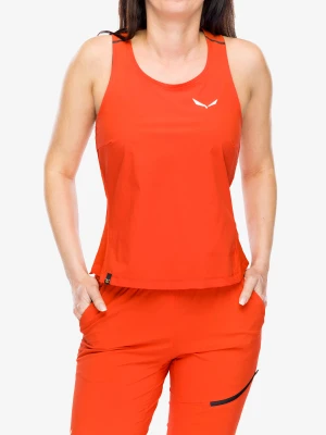 Tank top damski Salewa Pedroc Dry Hyb Tankt - flame