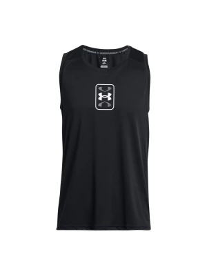 Tank top do koszykówki męski Under Armour UA Baseline Performance Tank - czarny