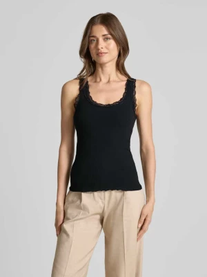 Tank top o kroju slim fit z mieszanka bawełny ekologicznej model 'NANA' Vero Moda